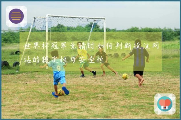 世界杯冠军竞猜时如何判断投注网站的稳定性与安全性