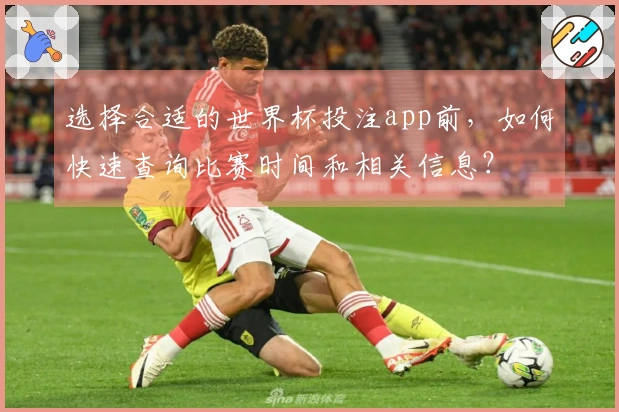选择合适的世界杯投注app前，如何快速查询比赛时间和相关信息？